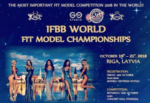 IFBB WORLD FIT MODEL CHAMPIONSHIPS 2018 - расписание мероприятия